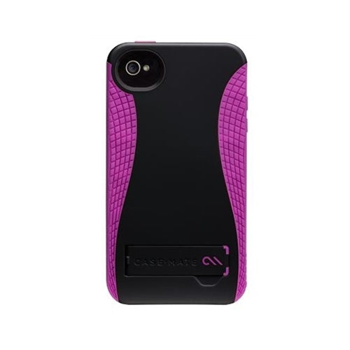 Case-Mate Pop! Case With Stand iPhone 4 / 4S Black / Respberry 6