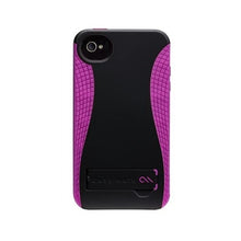 Load image into Gallery viewer, Case-Mate Pop! Case With Stand iPhone 4 / 4S Black / Respberry 6