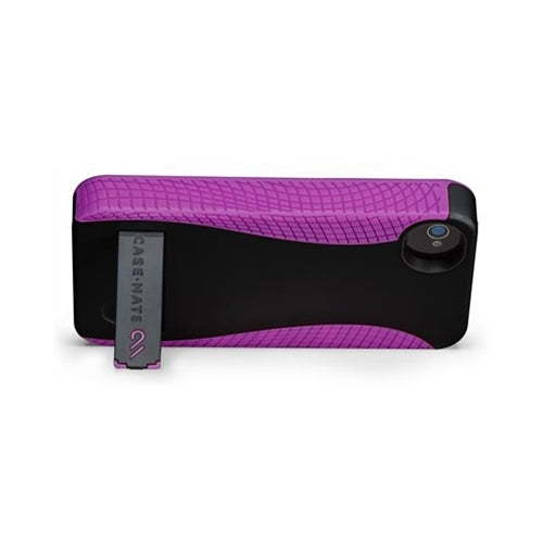 Case-Mate Pop! Case With Stand iPhone 4 / 4S Black / Respberry 4