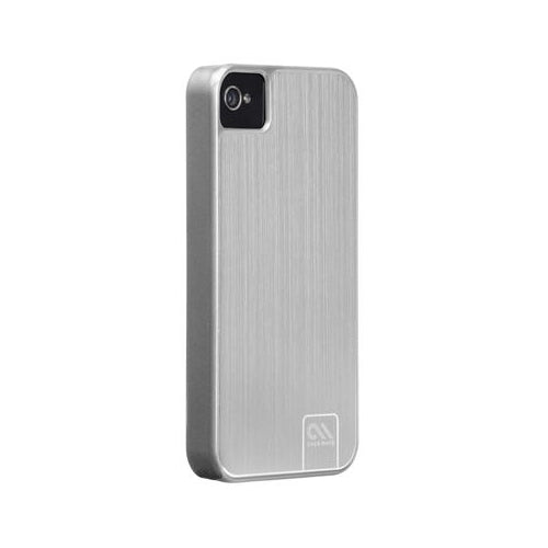 Case-Mate Barely There Brushed Aluminium iPhone 4 / 4S Platinum1
