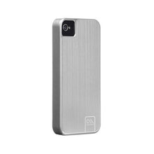 Load image into Gallery viewer, Case-Mate Barely There Brushed Aluminium iPhone 4 / 4S Platinum1