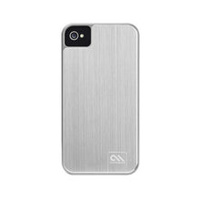 Load image into Gallery viewer, Case-Mate Barely There Brushed Aluminium iPhone 4 / 4S Platinum2
