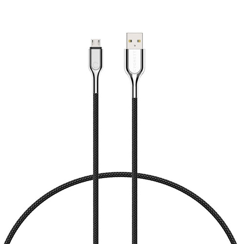 Cygnett Armoured Micro USB to USB-A Cable - Black 1m 2