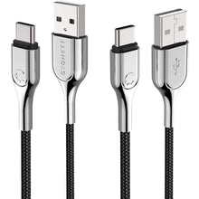 Load image into Gallery viewer, Cygnett Armoured New USB 3.1 USB-C to USB-A 1M Black 6