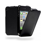 Cygnett Paparazzi Textured Flip Case for Apple iPhone 4 & 4S Black