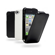 Load image into Gallery viewer, Cygnett Paparazzi Textured Flip Case for Apple iPhone 4 &amp; 4S Black3
