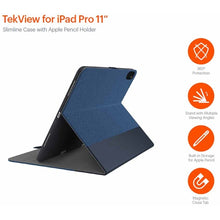 Load image into Gallery viewer, Cygnett TekView Folio Style Protective Case iPad Pro 11 inch 2020 &amp; Pro 11 2018 - Navy 2