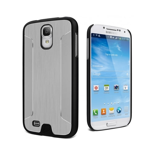 Cygnett UrbanShield Brushed Alum Case Samsung Galaxy S 4 IV S4 GT-9500 - Silver 1