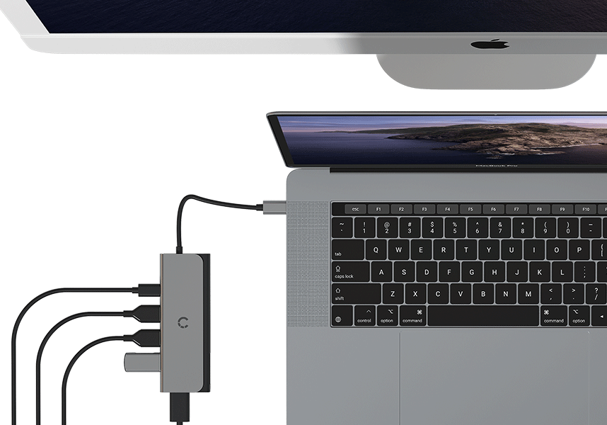 Cygnett USB-C Hub TravelMate 100W USB-C PD & 3x USB-A & 4K HDMI