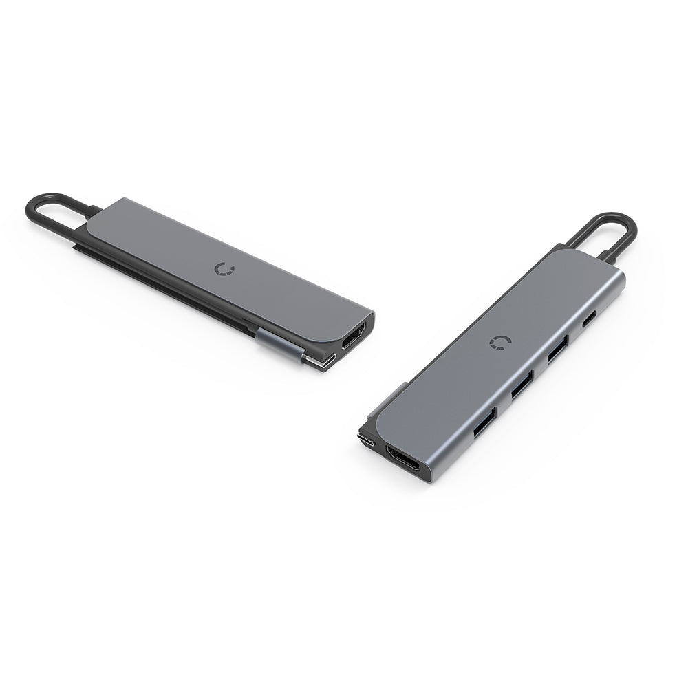 Cygnett USB-C Hub TravelMate 100W USB-C PD & 3x USB-A & 4K HDMI