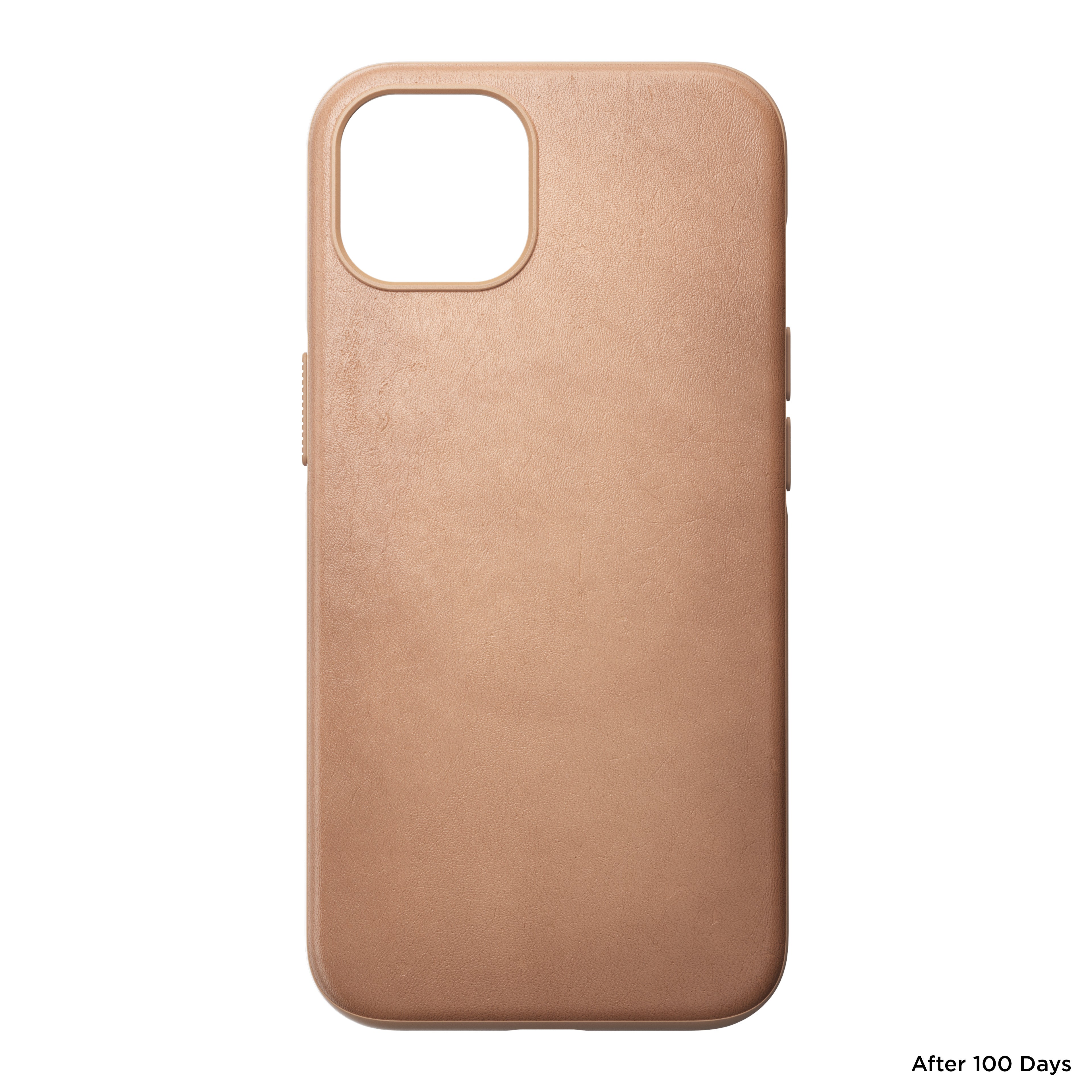 Nomad Modern Leather Case w/ MagSafe For iPhone 13 - NATURAL - Mac Addict