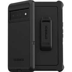 Otterbox Defender Tough Case for Pixel 6 Standard 6.4 inch & Belt Clip - Black 6