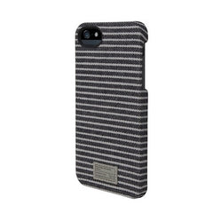 HEX FLEET CORE Denim Case for iPhone 5 Black Grey Stripe 3