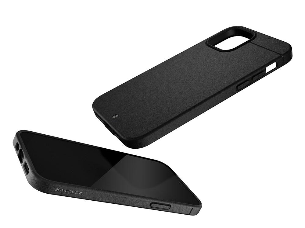 Caudabe Sheath Slim Protective Case For iPhone iPhone 12 / 12 Pro - BLACK - Mac Addict