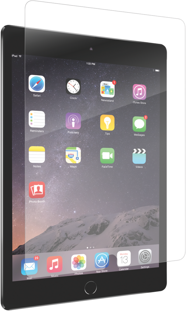 Zagg Invisible Shield Glass+ Tempered Glass iPad Mini 4th & 5th Gen Screen Guard