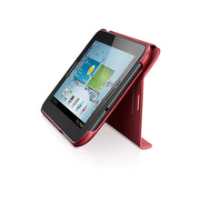 Load image into Gallery viewer, Original Samsung Galaxy Tab 2 7.0 Magnetic Book Cover Case Red EFC-1G5SREGSTD 2