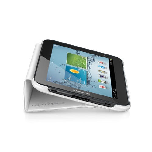 Original Samsung Galaxy Tab 2 7.0 Magnetic Book Cover Case White EFC-1G5SWEGSTD 3