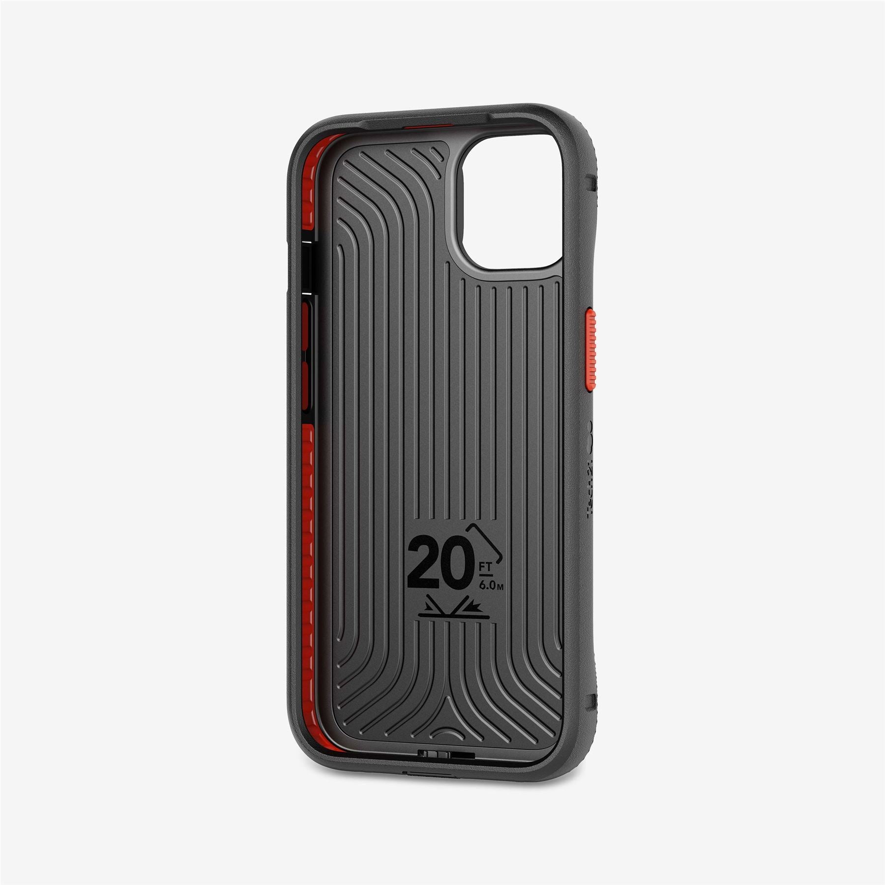 Tech21 Evo Max Case iPhone 13 Standard 6.1 inch with Belt Clip - Black