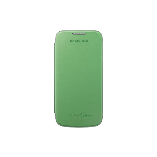 GENUINE Samsung Galaxy S4 Mini Flip Cover Case Optus Edition - Yellow Lime 5