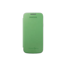 Load image into Gallery viewer, GENUINE Samsung Galaxy S4 Mini Flip Cover Case Optus Edition - Yellow Lime 5