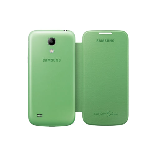 GENUINE Samsung Galaxy S4 Mini Flip Cover Case Optus Edition - Yellow Lime 3