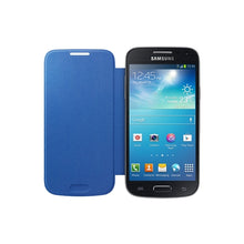 Load image into Gallery viewer, GENUINE Samsung Galaxy S4 Mini Flip Cover Case Optus Edition - Sky Blue 6