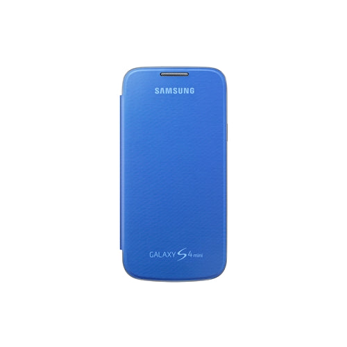 GENUINE Samsung Galaxy S4 Mini Flip Cover Case Optus Edition - Sky Blue 3