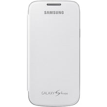 Load image into Gallery viewer, GENUINE Samsung Galaxy S4 Mini Flip Cover Case Telstra / VHA - White 1