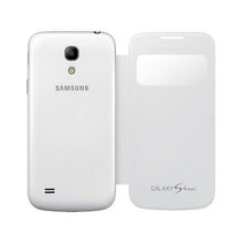 Load image into Gallery viewer, GENUINE Samsung Galaxy S4 Mini View Flip Cover Case EF-CI919BWEGWW - White 1