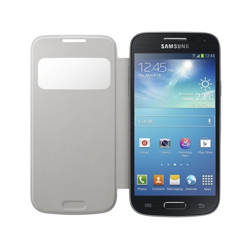 GENUINE Samsung Galaxy S4 Mini View Flip Cover Case EF-CI919BWEGWW - White 5