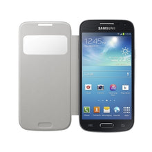 Load image into Gallery viewer, GENUINE Samsung Galaxy S4 Mini View Flip Cover Case EF-CI919BWEGWW - White 5