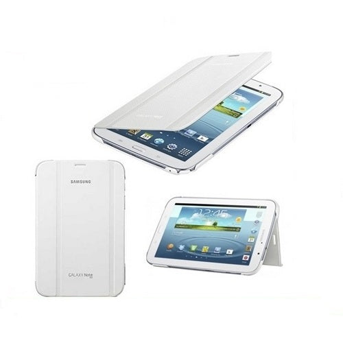 Genuine Samsung Galaxy Tab 3 8.0 Book Cover Case EF-BT310BWEGWW White1