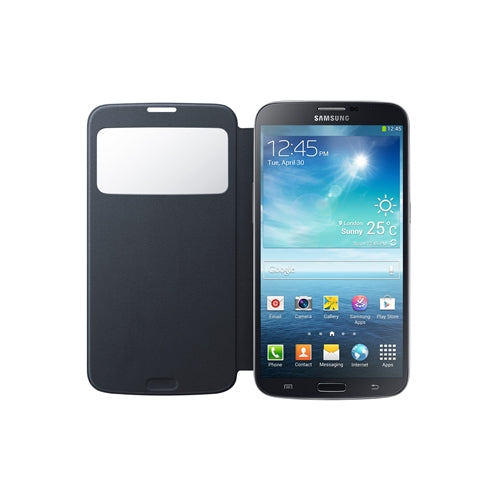 Genuine Samsung S-View Cover Case suits Samsung Galaxy Mega - Black 2