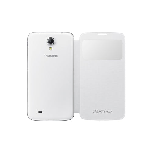 Genuine Samsung S-View Cover Case suits Samsung Galaxy Mega - White 4