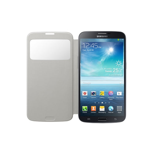 Genuine Samsung S-View Cover Case suits Samsung Galaxy Mega - White 2