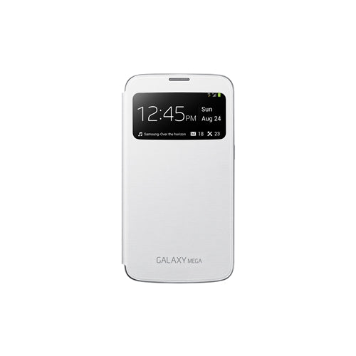 Genuine Samsung S-View Cover Case suits Samsung Galaxy Mega - White 6