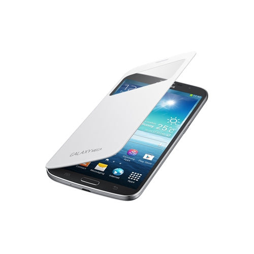 Genuine Samsung S-View Cover Case suits Samsung Galaxy Mega - White 3