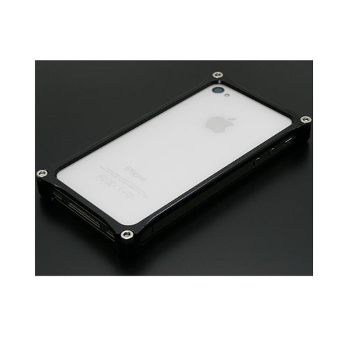 Gild Design Aluminium Case Solid Bumper Series iPhone 4 / 4S Black 3