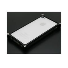 Load image into Gallery viewer, Gild Design Aluminium Case Solid Bumper Series iPhone 4 / 4S Black 3