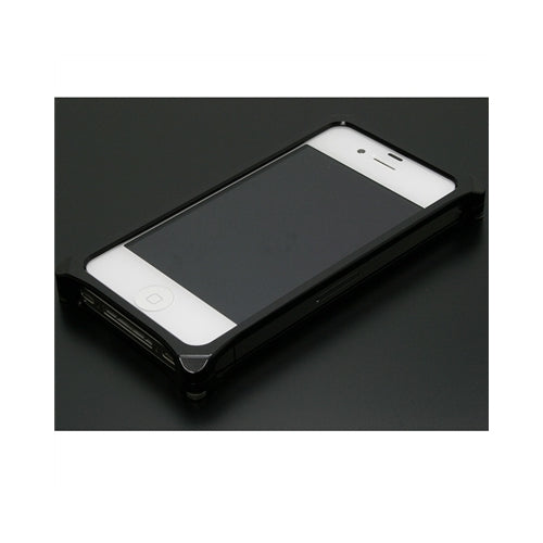 Gild Design Aluminium Case Solid Bumper Series iPhone 4 / 4S Black 2