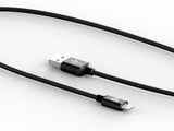 Griffin Premium Braided Lightning Apple Cable 5ft 1.5M - Black
