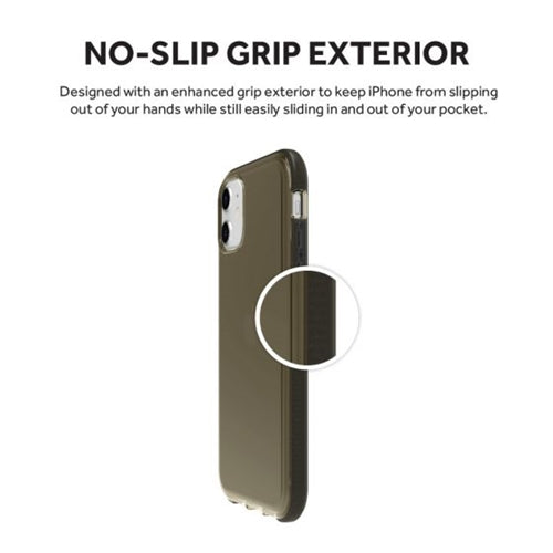 Griffin Survivor Clear Slim Protective Case iPhone 11 - Black 3