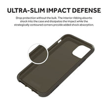 Load image into Gallery viewer, Griffin Survivor Clear Slim Protective Case iPhone 11 Pro - Black 1