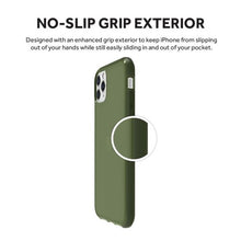 Load image into Gallery viewer, Griffin Survivor Clear Slim Protective Case iPhone 11 Pro Max - Green 3