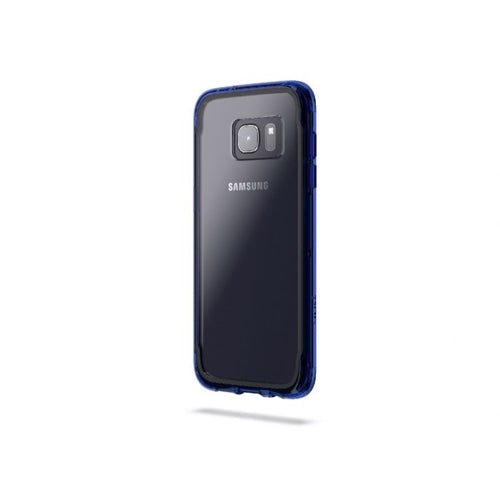 Griffin Survivor Clear Rugged case for Samsung S7 Edge - Clear Blue 1