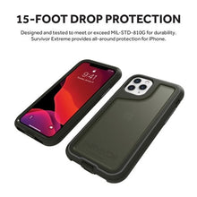 Load image into Gallery viewer, Griffin Survivor Extreme Rugged Case for iPhone 11 Pro - Black 4