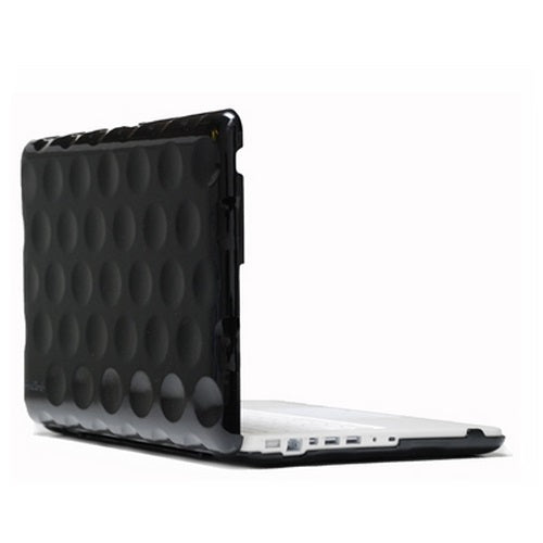 Hard Candy Bubble Shell New White MacBook 13" Unibody Black 1