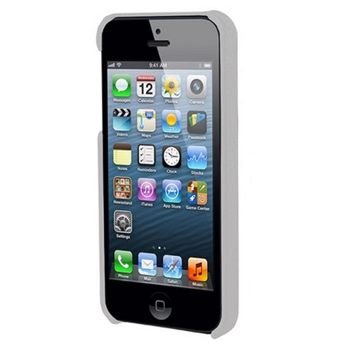 HEX SOLO Genuine leather Wallet Case for iPhone 5 Torino White 3