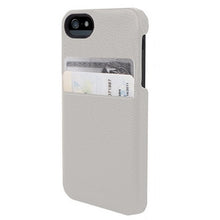 Load image into Gallery viewer, HEX SOLO Genuine leather Wallet Case for iPhone 5 Torino White 2