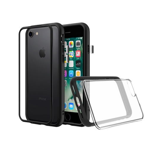 RhinoShield Mod NX Bumper Case & Clear Backplate iPhone 8 / 7 / SE 2020 - Black5